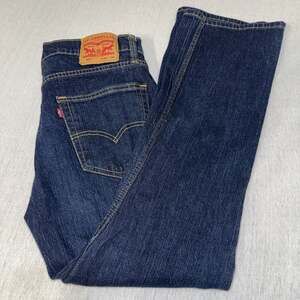 Levis 527 Low Boot Cut Jeans Mens 33x30 Denim Pants Excellent Condition